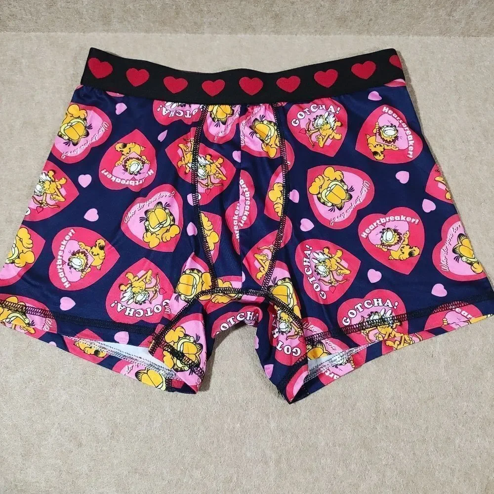 Nickelodeon Garfield Valentine Heart Boxer Brief -J